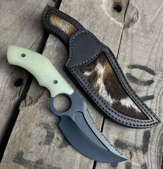 Beautiful Custom Handmade High Carbon 1095
steel Skinning knife