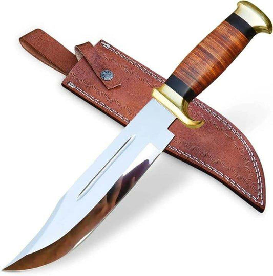 18" inches Beautiful Custom Handmade D2 Steel Hunting knife