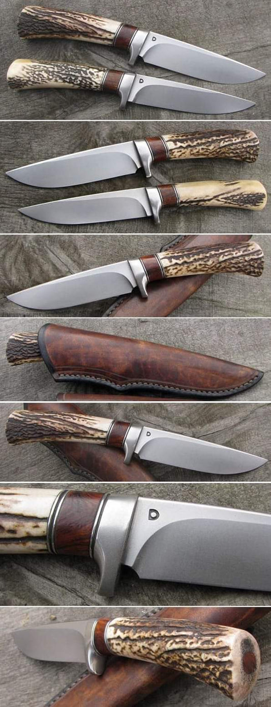 10" inches Beautiful Custom Handmade D2 Steel Hunting knife