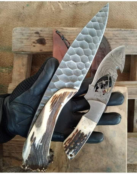 Beautiful Custom Handmade 1 number High carbon 1095 Steel hunting knife this knife price